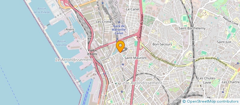 localisation de l'entreprise THAISIMMO à MARSEILLE