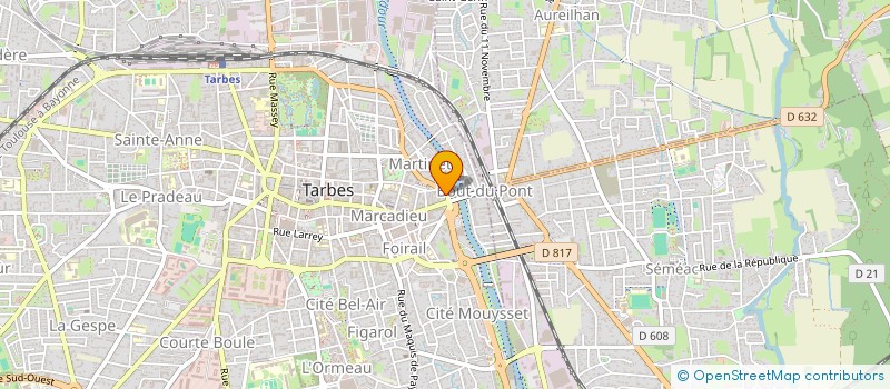 localisation de l'entreprise THAISLEA  TARBES