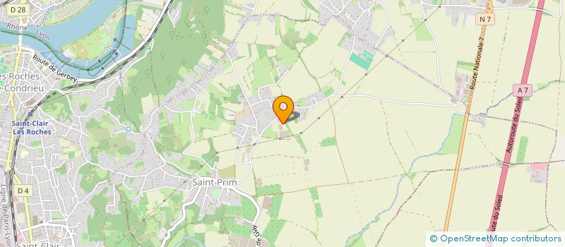 localisation de l'entreprise THAIZE FRERES  SAINT-PRIM