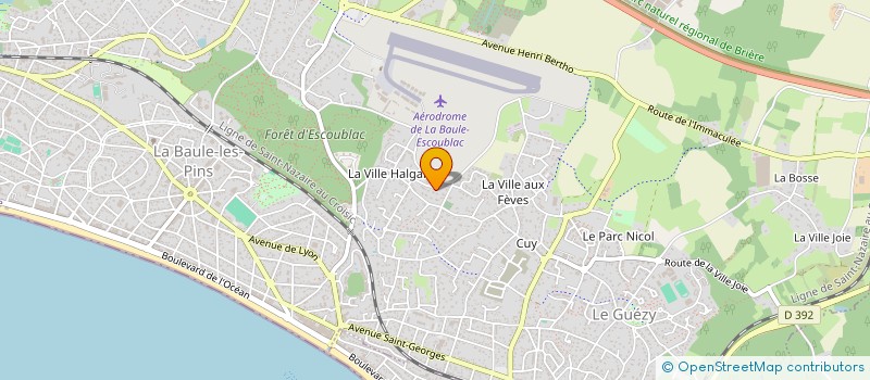 localisation de l'entreprise THAJ  LA BAULE-ESCOUBLAC