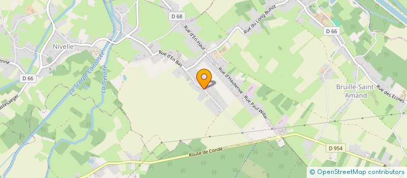 localisation de l'entreprise THAK CONSULTING  NIVELLE