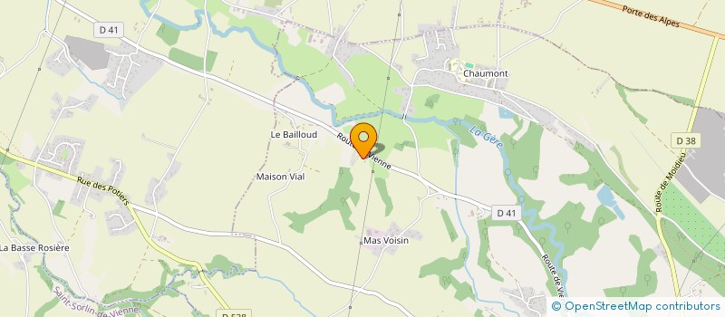 localisation de l'entreprise THAL FINANCES  ALBON