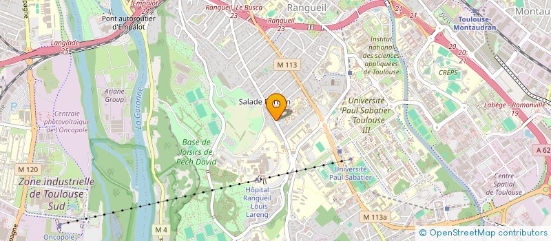 localisation de l'entreprise THAL'R à TOULOUSE