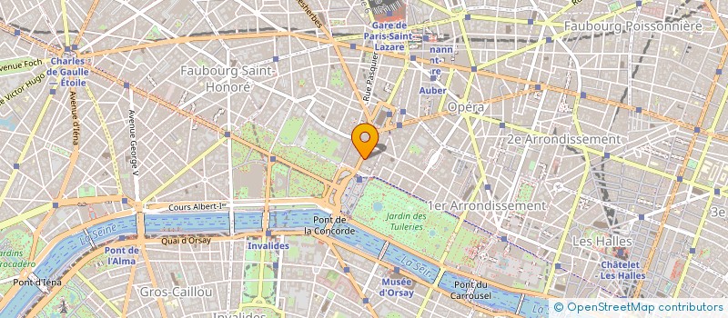localisation de l'entreprise THAL & ROSE à PARIS