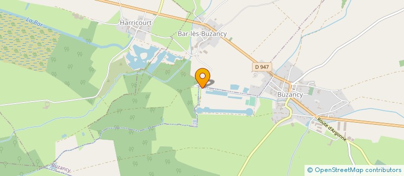 localisation de l'entreprise THALA CAMP  BUZANCY