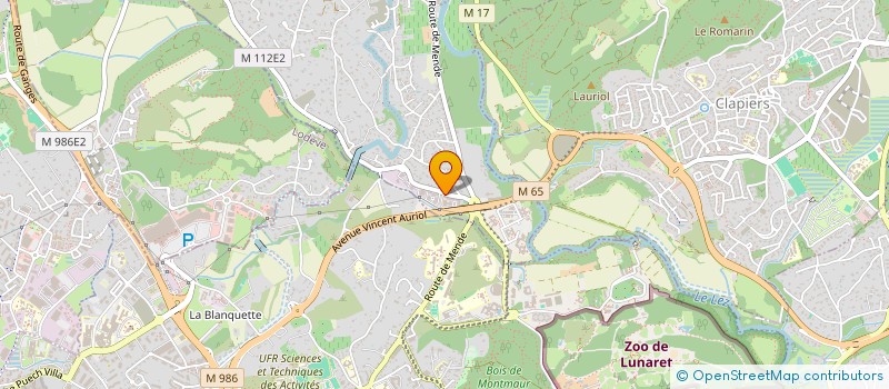 localisation de l'entreprise THALACAP  MONTFERRIER-SUR-LEZ