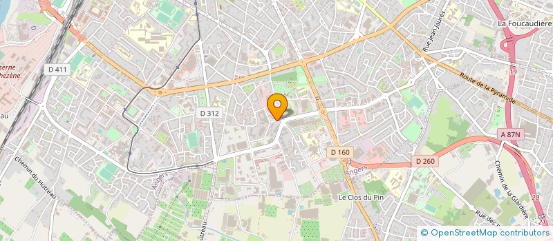 localisation de l'entreprise THALACTIV'  ANGERS