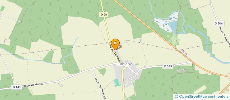 localisation de l'entreprise THALAMOT CONSULTING à LUMIGNY-NESLES-ORMEAUX