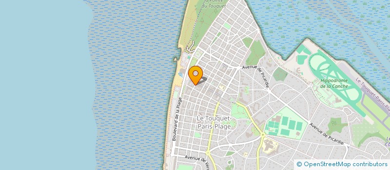 localisation de l'entreprise THALAMY  LE TOUQUET-PARIS-PLAGE