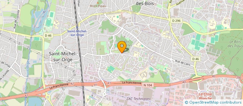 localisation de l'entreprise THALAN  SAINT-MICHEL-SUR-ORGE