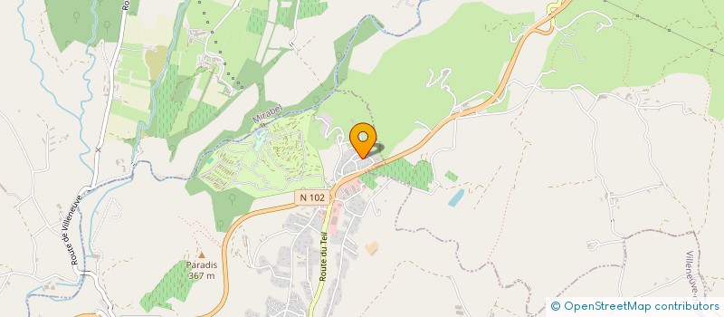 localisation de l'entreprise THALANSA  LE TEIL