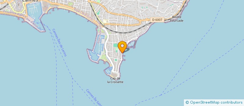 localisation de l'entreprise THALASSA  CANNES