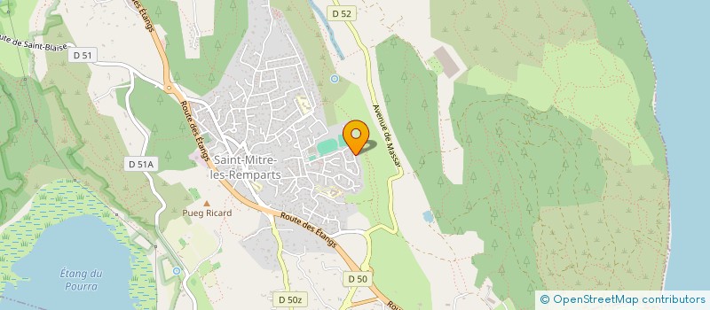 localisation de l'entreprise THALASSA  SAINT-MITRE-LES-REMPARTS
