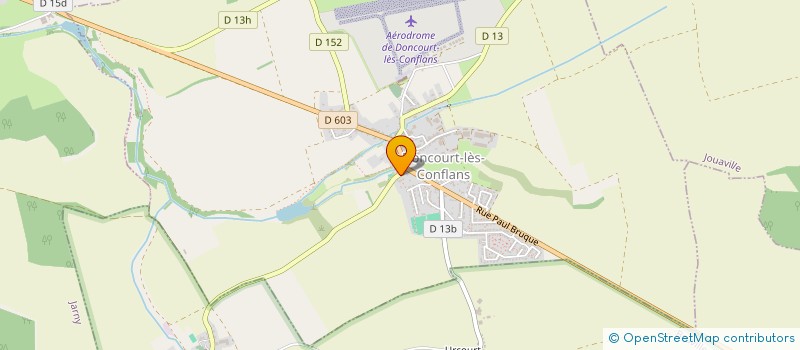localisation de l'entreprise THALASSA  DONCOURT-LES-CONFLANS