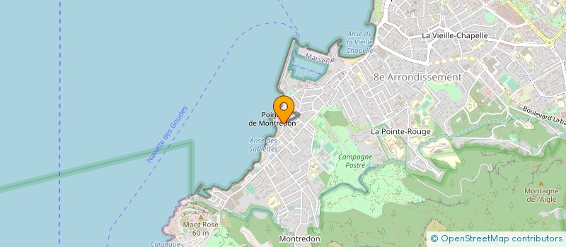 localisation de l'entreprise THALASSA FORM à MARSEILLE