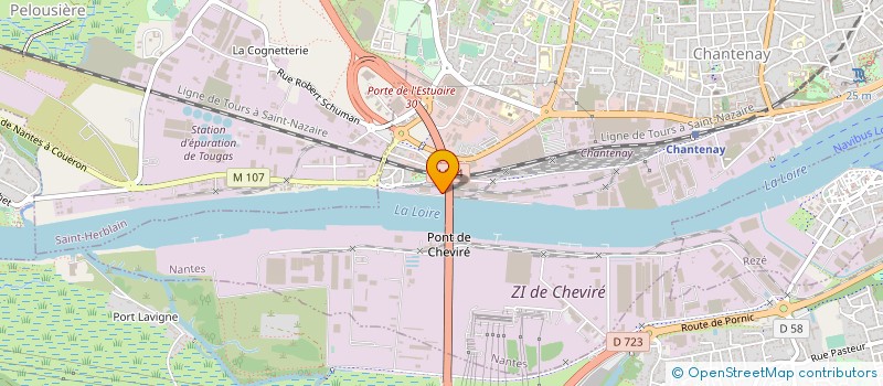 localisation de l'entreprise THALASSA INGENIERIE INFORMATIQUE à NANTES