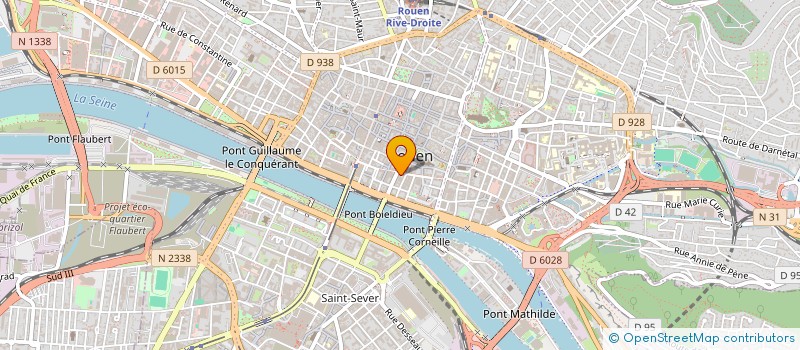localisation de l'entreprise THALASSUN à ROUEN