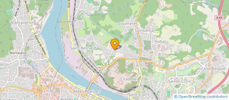 localisation de l'entreprise THALATECHNIC  BAYONNE