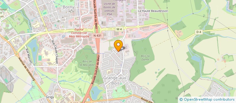 localisation de l'entreprise THALDUNA-EXPERT (SOCIETE EN LIQUIDATION) à METZ