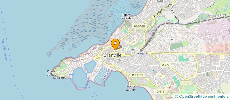 localisation de l'entreprise THALEIS  GRANVILLE