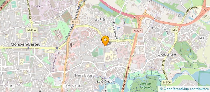 localisation de l'entreprise THALER CAPITAL à VILLENEUVE-D'ASCQ