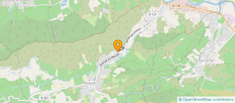 localisation de l'entreprise THALES  MAGRIE