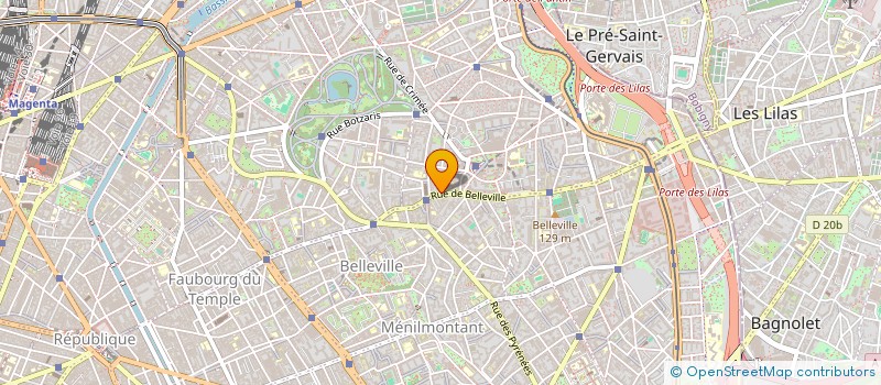 localisation de l'entreprise THALES  PARIS