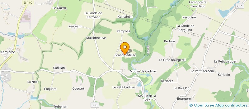 localisation de l'entreprise THALEV  PLOEREN