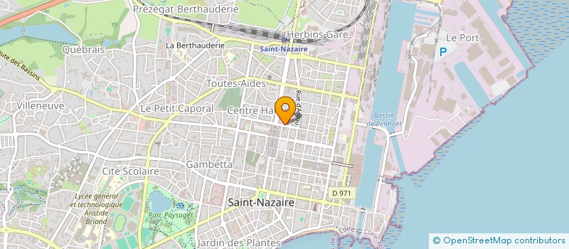 localisation de l'entreprise THALIA  SAINT-NAZAIRE