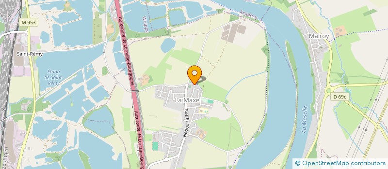 localisation de l'entreprise THALIA  LA MAXE