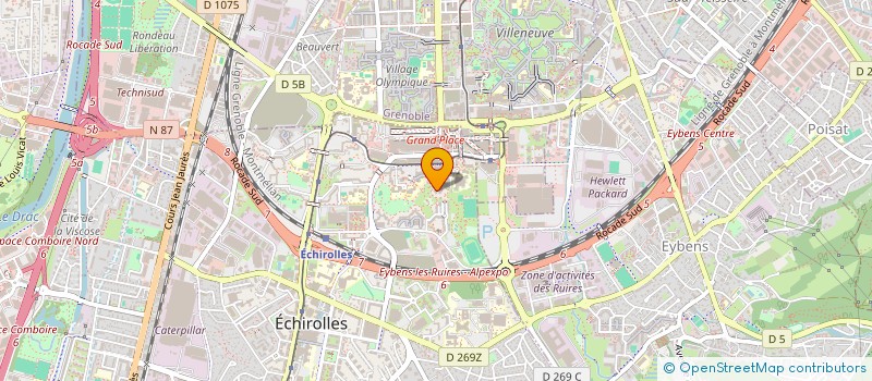 localisation de l'entreprise THALIA  EYBENS