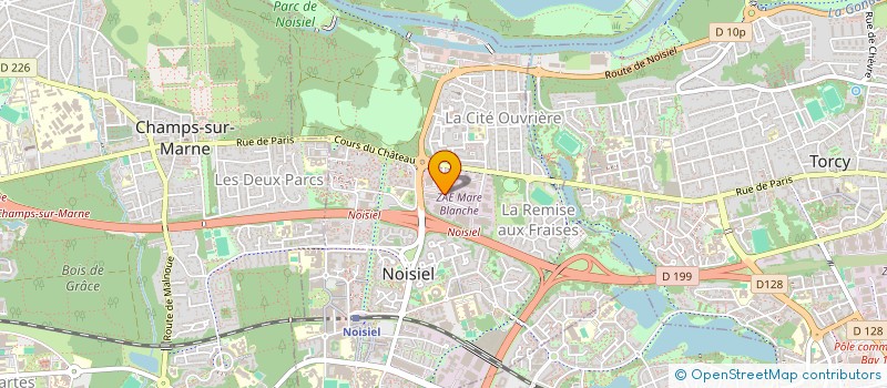 localisation de l'entreprise THALIAN PRODUCTIONS  NOISIEL