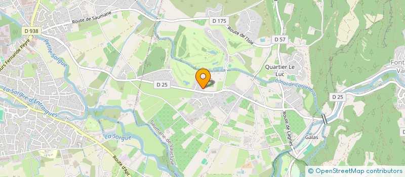 localisation de l'entreprise THALIANA  SAUMANE-DE-VAUCLUSE