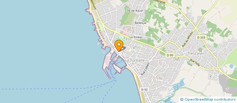 localisation de l'entreprise THALIANCE  LA TURBALLE