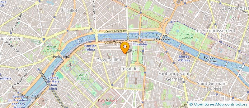 localisation de l'entreprise THALIE  PARIS