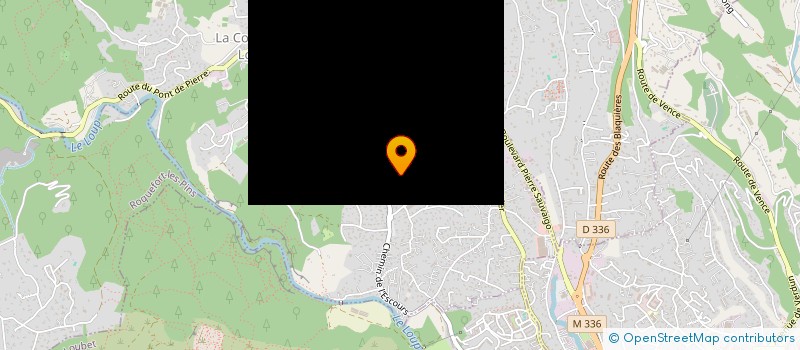 localisation de l'entreprise THALIE  LA COLLE-SUR-LOUP