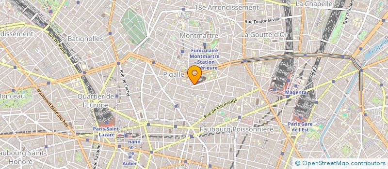 localisation de l'entreprise THALIE  PARIS