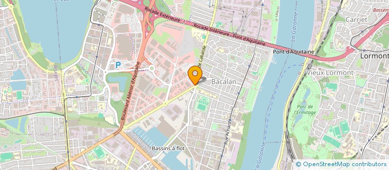 localisation de l'entreprise THALIE HOLDINVEST  BORDEAUX