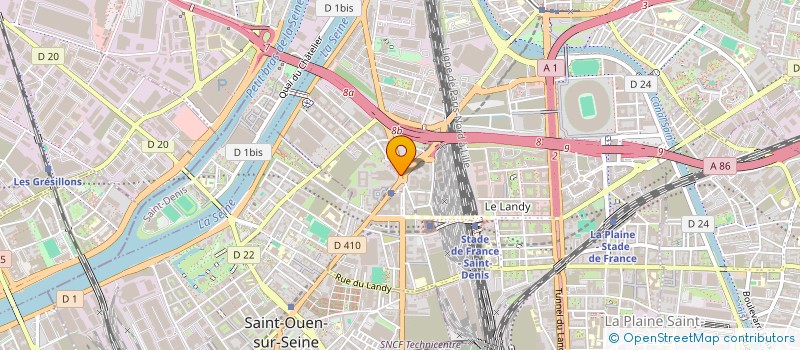 localisation de l'entreprise THALIE IMAGES  PARIS