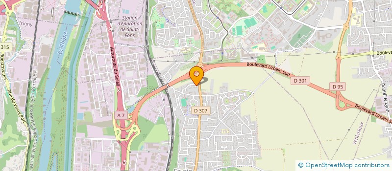 localisation de l'entreprise THALIERIT  FEYZIN