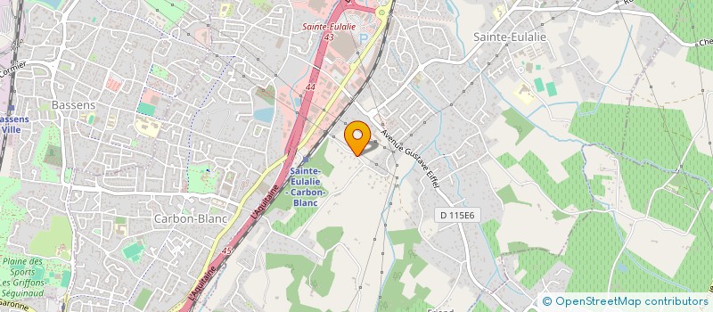 localisation de l'entreprise THALII  AMBARES-ET-LAGRAVE