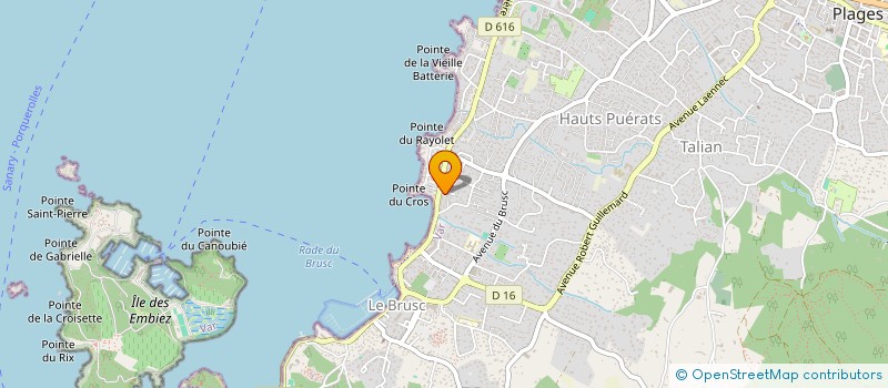 localisation de l'entreprise THALIOGULAE à SIX-FOURS-LES-PLAGES