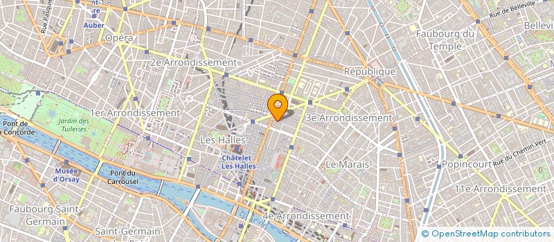 localisation de l'entreprise THALIOS à PARIS