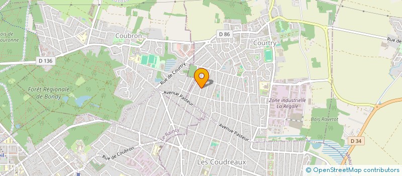 localisation de l'entreprise THALOR  COURTRY