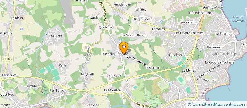 localisation de l'entreprise THALORO  LARMOR-PLAGE