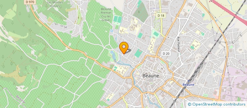 localisation de l'entreprise THALOS à BEAUNE