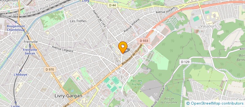 localisation de l'entreprise THALSSA à LIVRY-GARGAN