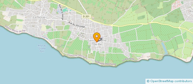 localisation de l'entreprise THALWEG  SAINTE-MARIE-DE-RE