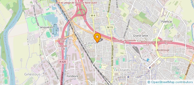 localisation de l'entreprise THALYA SOCIETE  TOULOUSE