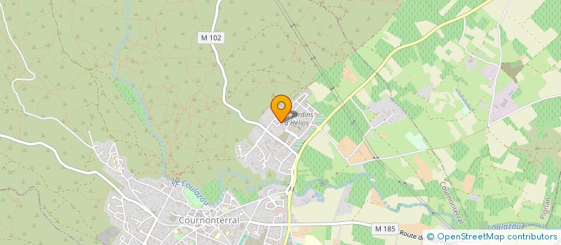 localisation de l'entreprise THALYCIA PROPRETE à COURNONTERRAL